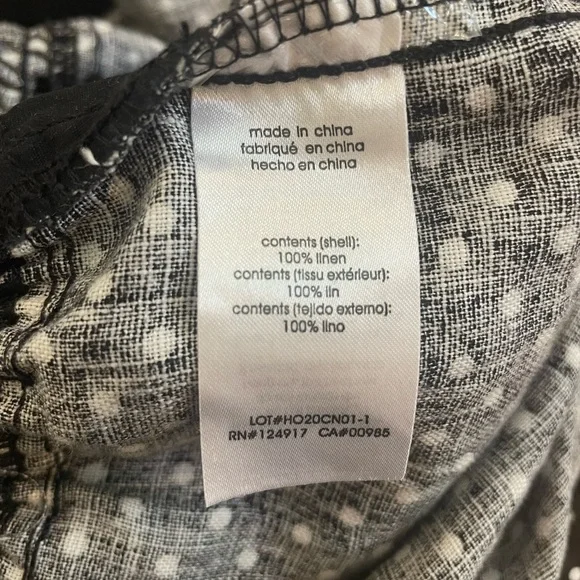 WeWoreWhat Polka Dot Smocked Linen Romper - Picture 5 of 5